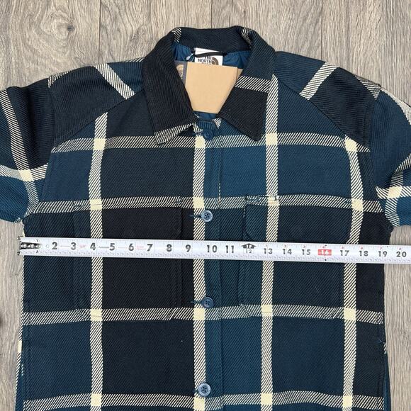 The North Face Valley Twill Utility Coat Size XS Womens Midnight Petrol Blue - Picture 5 of 16